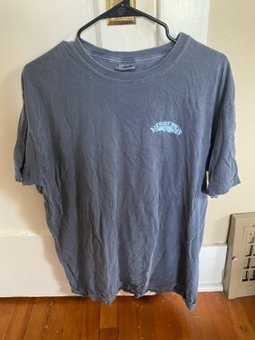 Comfort Colors Short Sleeve Tee in Slate Gray with Chest Logo